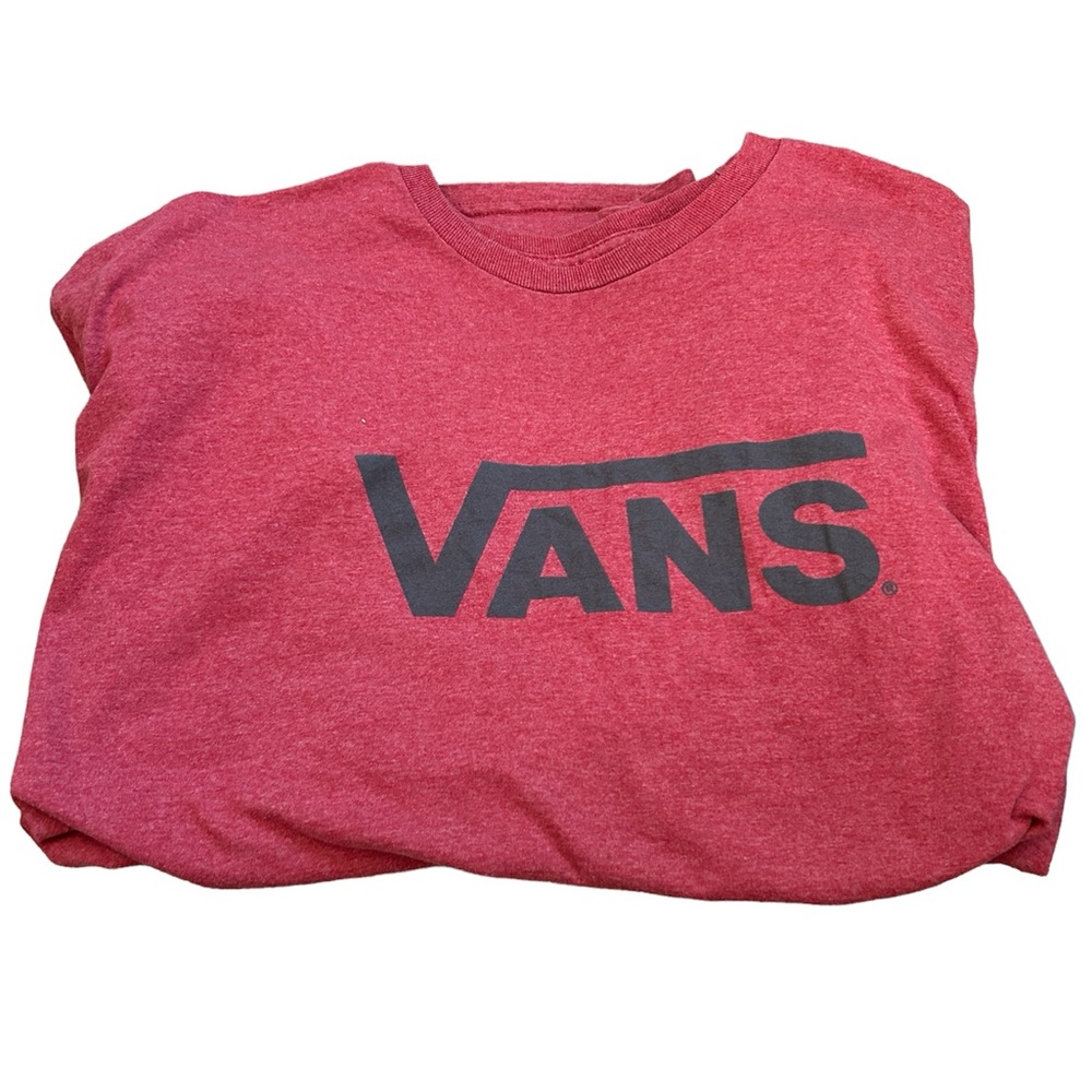 Red Mens XL Vans T-Shirt